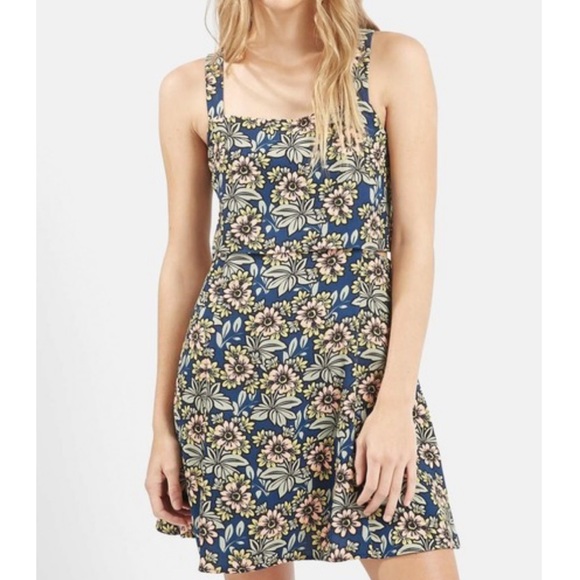 Topshop Dresses & Skirts - Topshop daisy print overlay dress Topshop Dresses & Skirts - Topshop daisy print overlay dress